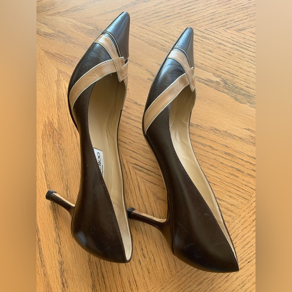 Authentic Jimmy Choo Kitten Heels - Picture 8 of 10